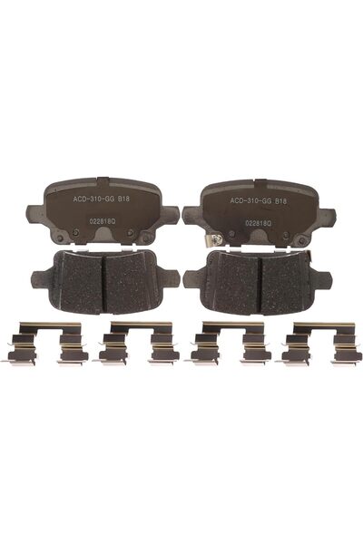 GM GENUINE PARTS Genuine Rear Brake Pad for Chevrolet (14D1915)