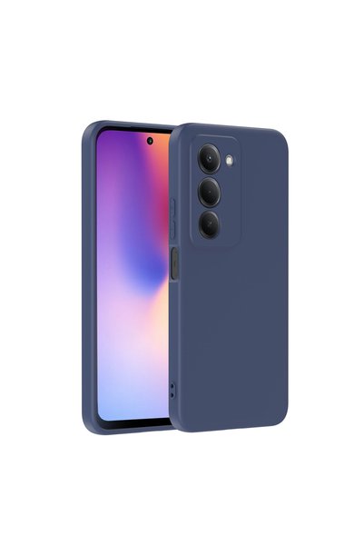 zore Redmi 15 Case Senk Mara Launch Cover - Navy Blue