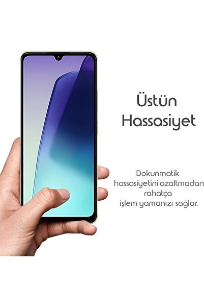 Noqs واقي شاشة من الزجاج المقوى المضاد للكهرباء الساكنة متوافق مع هاتف Galaxy...