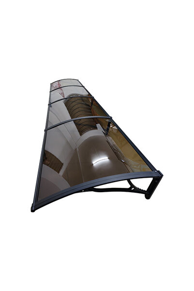 MAPROFI Copertina PRO Alu+Plexiglas de usa 400x80cm marchiza adapost acoperis