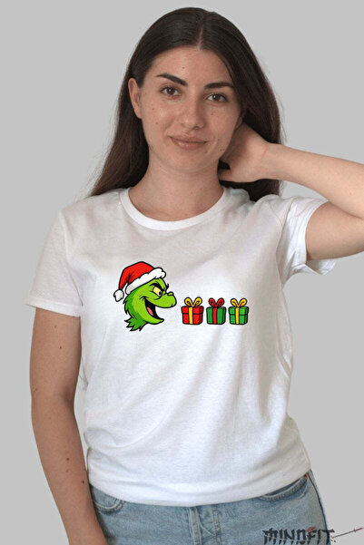 GILDAN Tricou De Craciun Grinch Si Cadourile Dama
