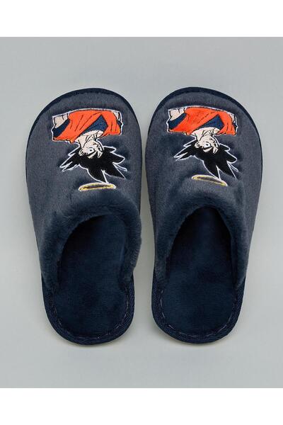 R&B Grey Boy's Dragon Ball Bedroom Slippers