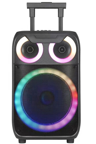 Mihai Boxa portabila troliu Andowl Q YX8000 iluminare RGB telecomanda microfon