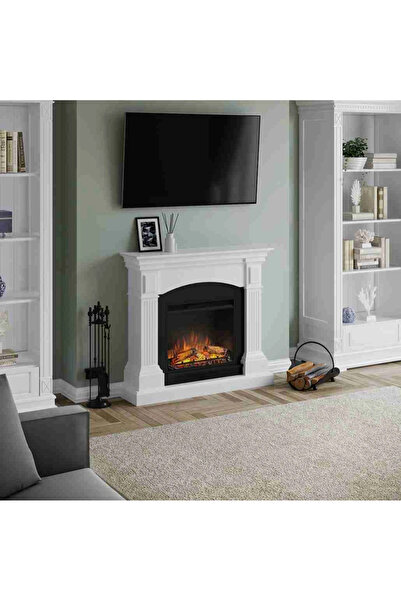 tagu Magna Pure White electric fireplace