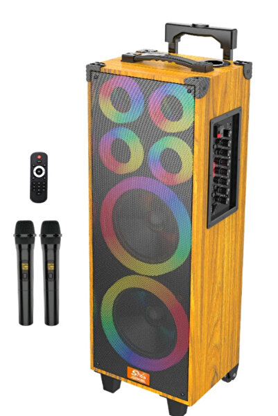 AHMED Karaoke speaker JQS 9088L 8 x 2 inches 18000W with multicolor LED