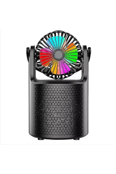 AHMED Boxa portabila cu bluetooth ZQS1440 si mini ventilator