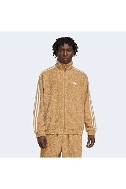adidas Boucle Firebird Erkek Kahverengi Ceket (KS5274)