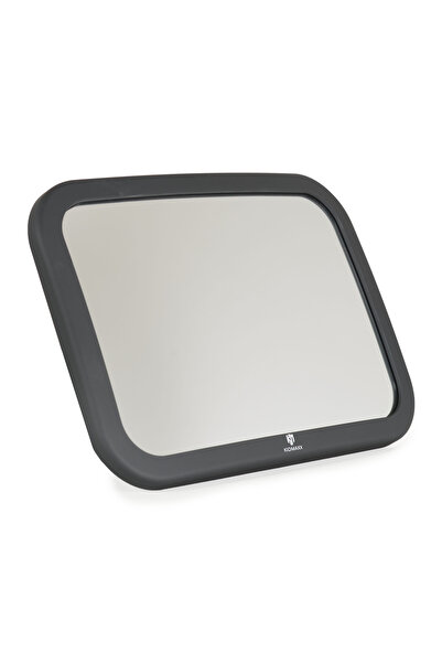 Kidmaxx Oglinda auto supraveghere bebe Lupah, fixare tetiera, suport anti-vibratii 360 grade, 27x19 cm