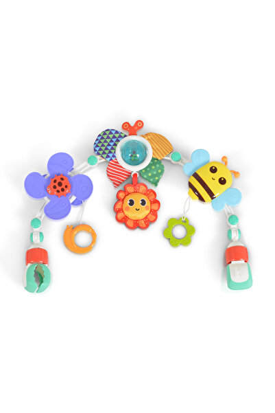 huanger Flower HE0305 adjustable playpen for stroller or crib, 0-36 months, Multicolor