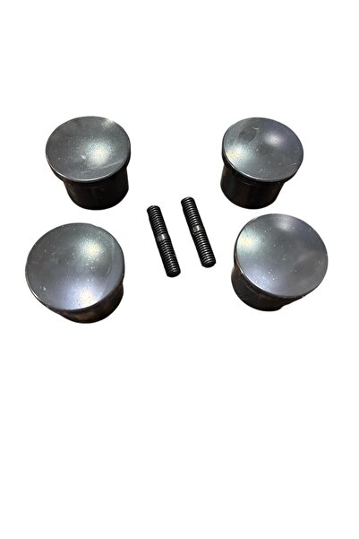 Çelik PLASTİK DUŞAKABİN KULPU YUVARLAK SİYAH