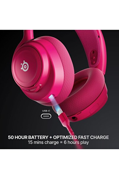 SteelSeries Arctis Nova 7 Wireless Gen 2 Multi-Platform Gaming Headset — Magenta