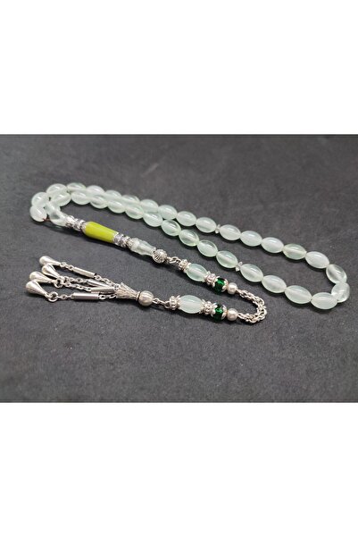 İskeçe Exclusive Şevket Alkan Masterpiece Silver Nakkaş Embroidered Fire-I Amber Certified 8733