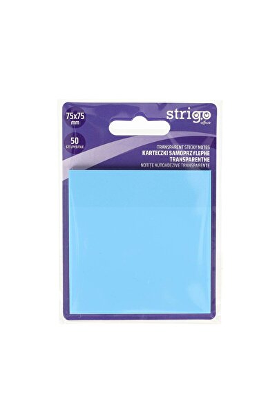 Strigo Notite Adezive Strigo75x75mm albastru pastel 50 file