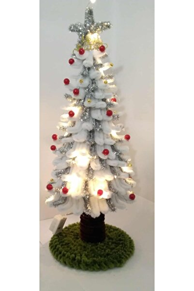 HANDDMADE Christmas tree made of plush wire