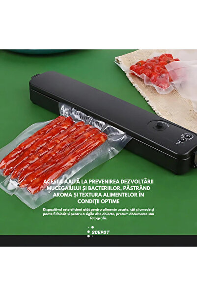 SDEPOT vacuum sealer, 220V, 90W, black