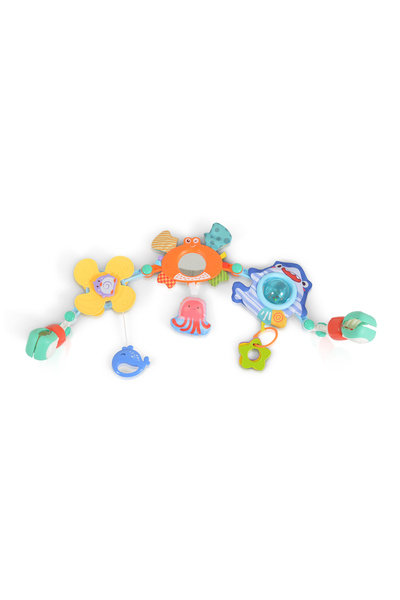 huanger Sea World HE0315 adjustable playpen for stroller or crib, 0-36 months, Multicolor