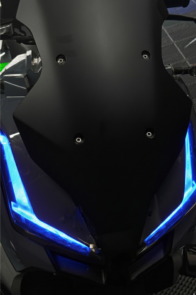 Banxtre Arora Beatrix için Mavi Renk Far Filmi Sticker Etiket (Sağ ve Sol)