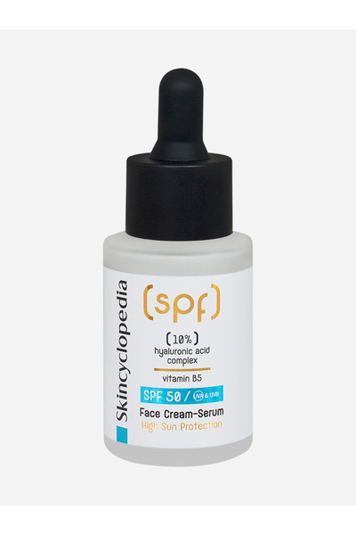 SKINCYCLOPEDIA كريم واقي من الشمس بعامل حماية 50 - سيروم مرطب 30 مل