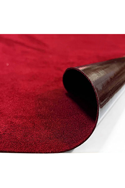 alcantfabric Yapışkanlı Alcantara Kumaş Oto Döşeme Kaplama kırmızı 50cmX150cm