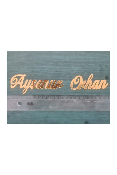 Sosyete shop ديكور زهور على صينية وعد من الذهب مطلية بالذهب مزدوجة الاسم من البليكسي