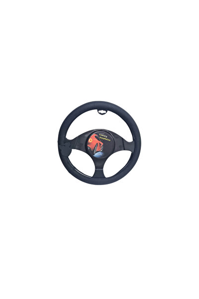 PARADOX SINCE 1992 Κάλυμμα τιμονιού από γνήσιο δέρμα, μαύρο LUX 37-39cm