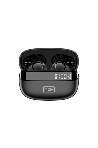 TCH L10 Wireless Earbuds Noise Cancellation ENC Bluetooth 5.3 Stereo Sound earbud - BLACK