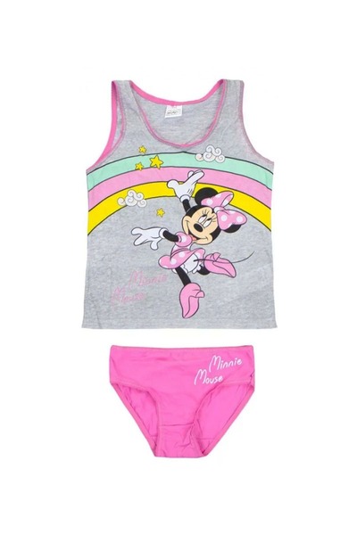 Minnie Mouse Rainbow girls tank top and panty set