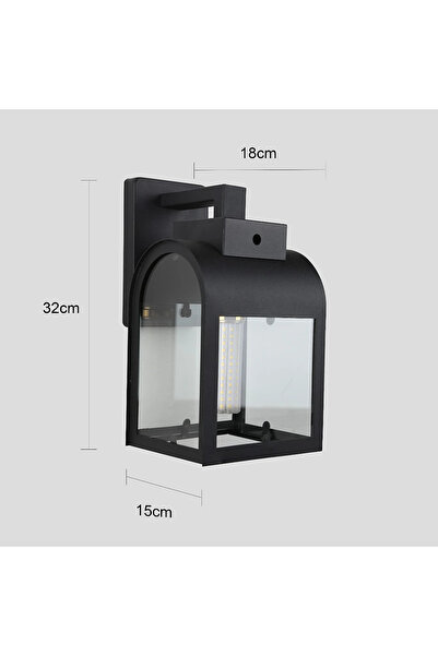 HAMER فانوس جداري – إنارة خارجية وإضاءة جدارية كلاسيكية