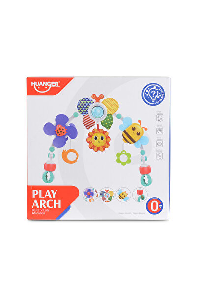 huanger Flower HE0305 adjustable playpen for stroller or crib, 0-36 months, Multicolor