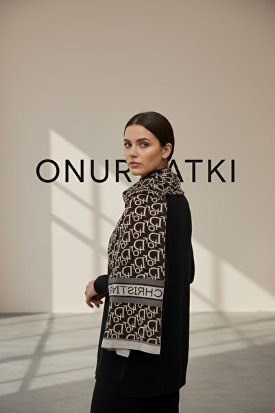 Onur Etol - New Collection Wide Shoulder Neckerchief Winter Thick Product Double-Sided Woven Fabric Legend Store