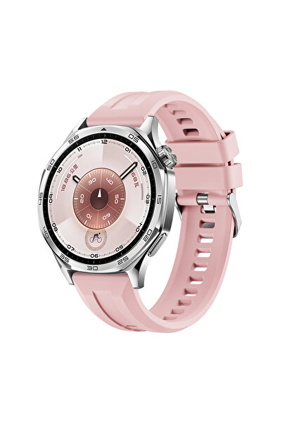 zore Galaxy Watch 3 45mm Frms Krd-148 22mm Silicone Band - Pink