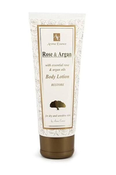 Aroma Essence لوشن الجسم بالورد والأرجان، يعيد للبشرة حيويتها ويجددها، 200 مل