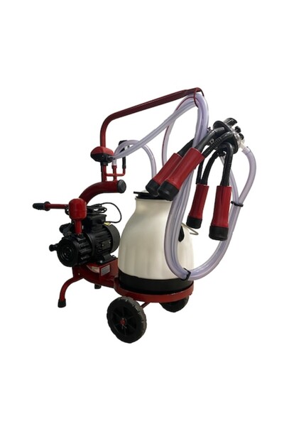 Barbaros Aparat de muls vaci, 1 post, 1 bidon 20L plastic, pahare plastic, 25...