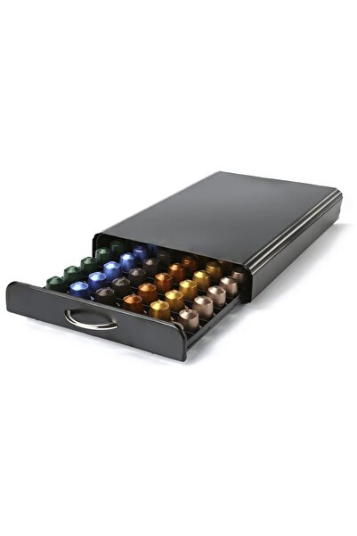 Weather Forecast 60 Adet Kapasiteli Nespresso Kapsül Kahve Standı Kahve Çekmecesi mt195sy