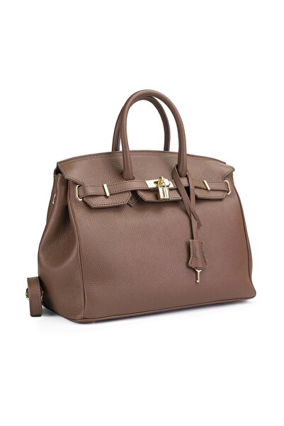 Posete Fagaras Edith Leather Purse - Light Brown, Genuine Leather Bag, Bags, Summer Bags, Genuine Leather