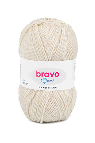 Bravo Respect - 10 Stone - 100g / 230m Knitting Yarn Cotton Acrylic
