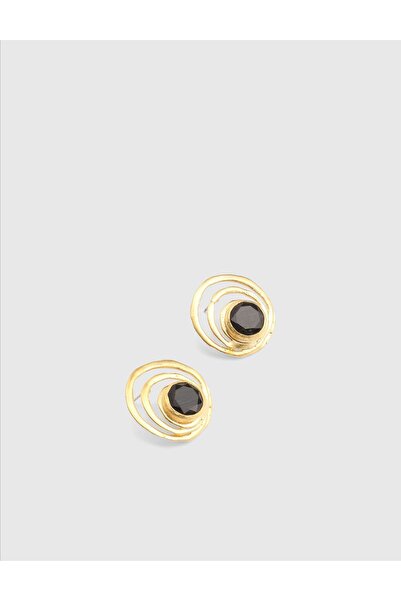 İLVİ Deyrae Siyah Kadın Küpe