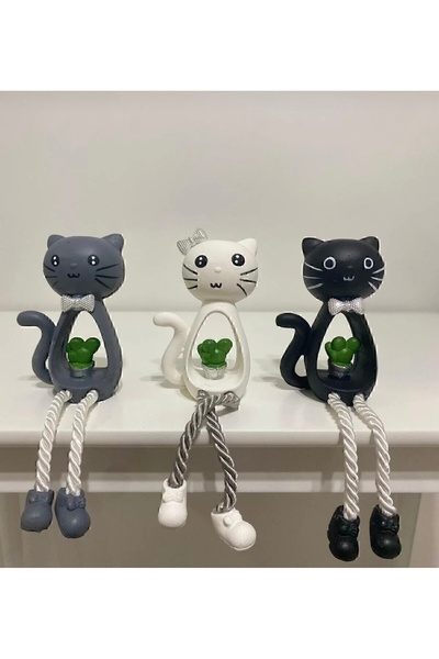 biblo home Kedi Biblo Ayakları Sallanan 3’lü Set