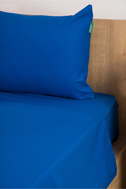 Benetton Home Navy Blue Single Ranforce Duvet Cover Set