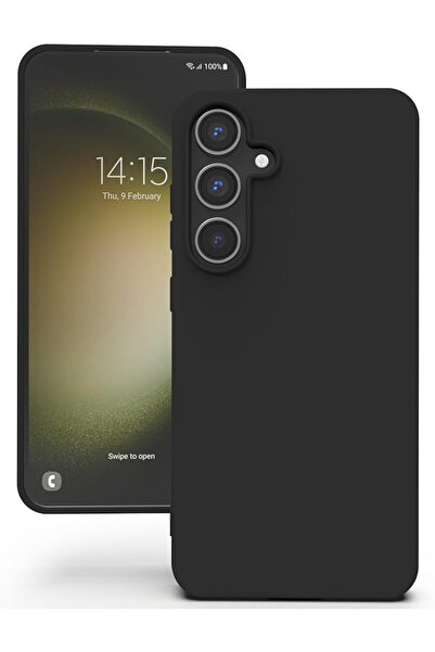 Fibaks Samsung Galaxy A16 Case Velvet Launch Soft Soft Liquid Silicone Camera Protection Open Cover