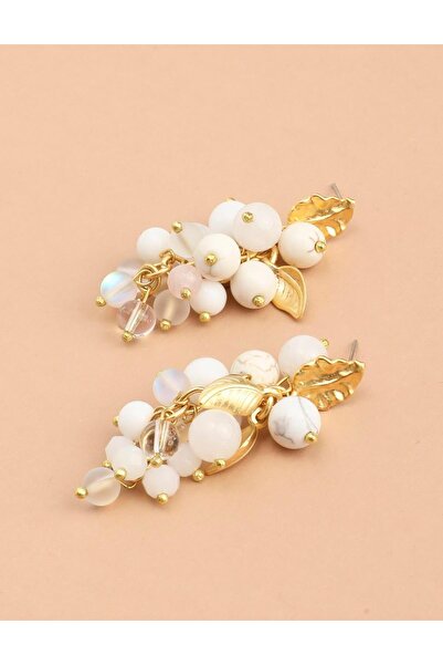 İLVİ Benore White Women's Earrings