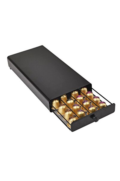 Weather Forecast 40 Adet Kapasiteli Nespresso Kapsül Kahve Standı Kahve Çekmecesi mt194sy