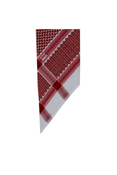 First Life شماغ ROSE WHITE الأحمر