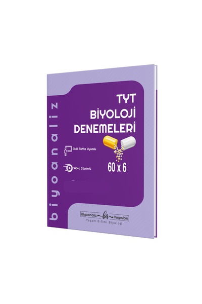 Biyoanaliz Yayınları TYT Biyoloji Denemeleri