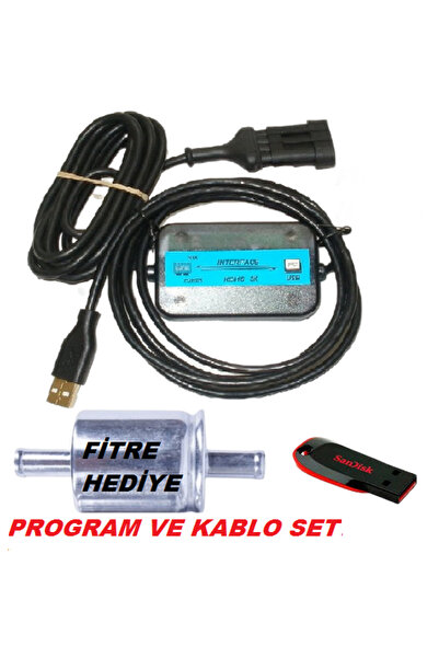 ATİKER GASITALY LPG AYAR KABLOSU VE PROGRAM