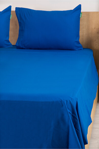 Benetton Home Navy Blue Single Ranforce Duvet Cover Set