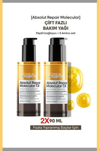 L'oreal Professionnel Loreal Professionnel Absolut Repair Molecular Çift Fazl...