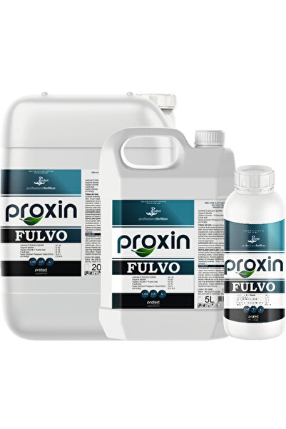 Profert Proxın Fulvo Sıvı Organik Gübre (1 Lt) – %20 Organik Madde + %15 Humi...