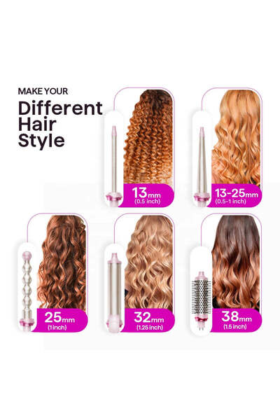 wavytalk Curling Wand Pro Set 5-in-1