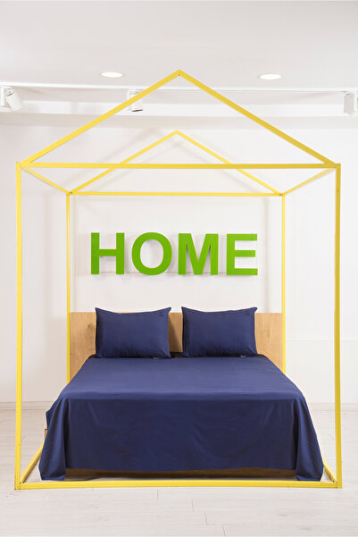 Benetton Home Navy Blue Single Ranforce Duvet Cover Set